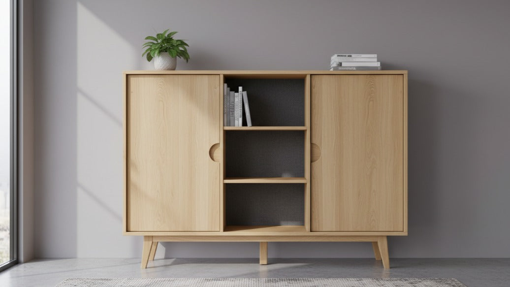 En geç 15 iş günü içinde kargoda, Kargo bedava! Modern Ahşap Çok Bölmeli Şifonyer