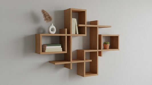 En geç 15 iş günü içinde kargoda, Kargo bedava! Dekoratif Ahşap Duvar Rafı