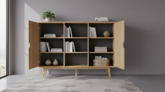 En geç 15 iş günü içinde kargoda, Kargo bedava! Modern Ahşap Çok Bölmeli Şifonyer